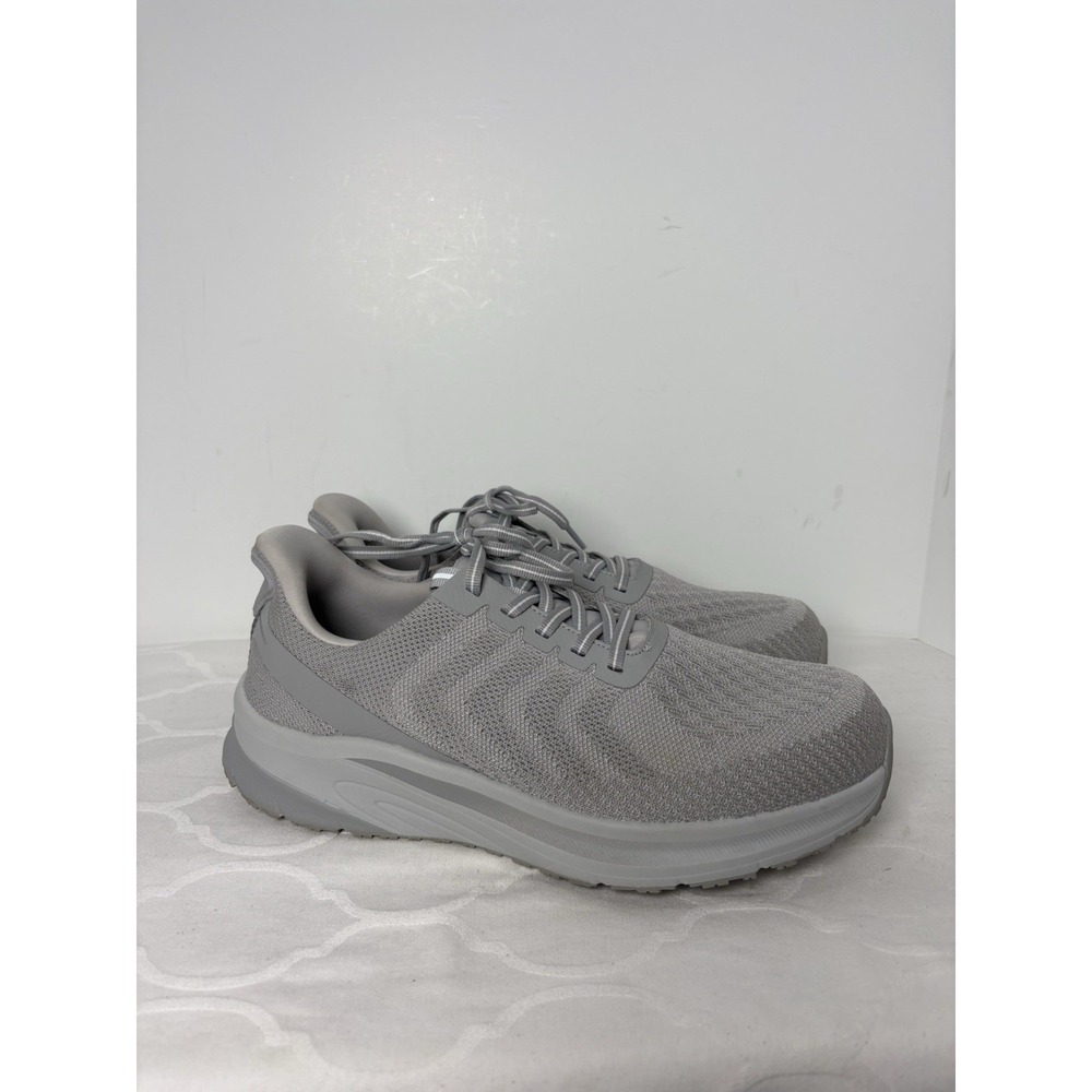 Orthofeet Tilos Sneakers Men Sz 9.5 2E Gray Lace Up Athletic Walking Shoes 20025